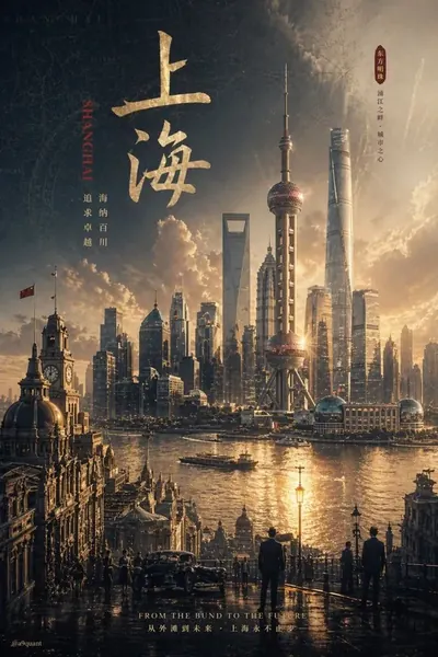 gpt-image-2 生成的插画电影感信息图概念海报，突出海报与插画效果