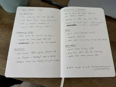 gpt-image-2 生成的截图手写笔记本照片界面，突出UI与截图效果