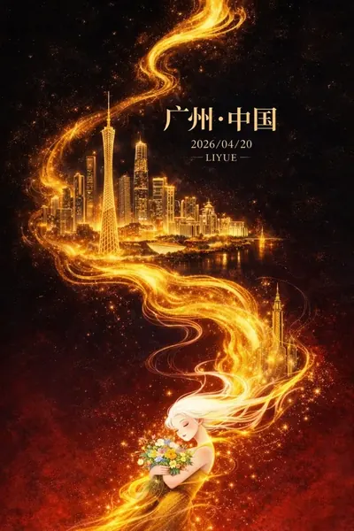 gpt-image-2 生成的插画超现实锦鲤星云插画海报，突出海报与插画效果